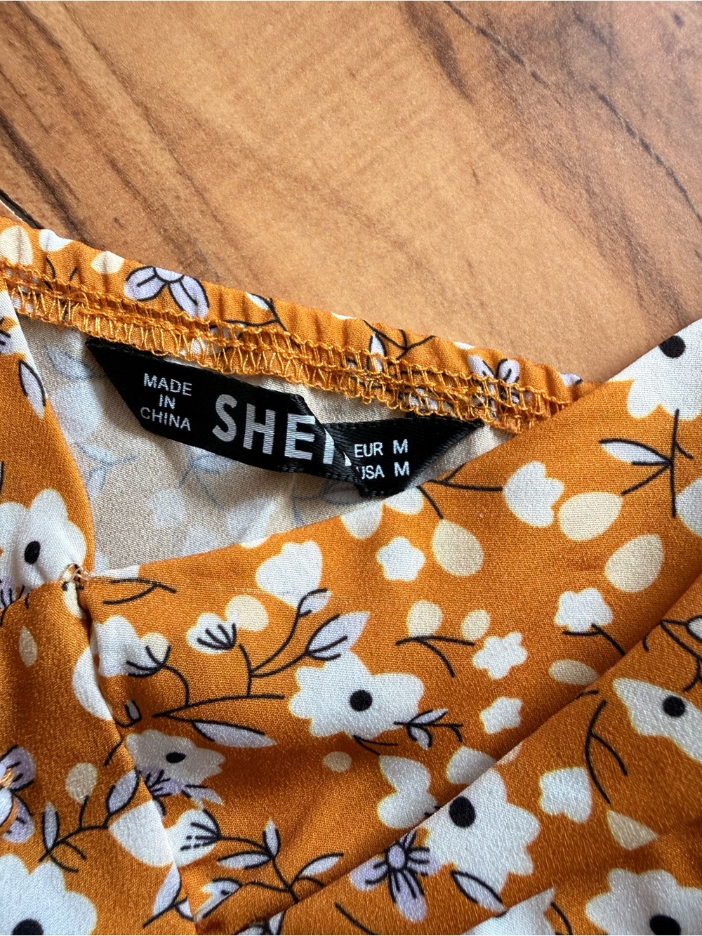 Multi-Top Set - Mustard, White, Rust, Floral & Leopard Prints - Picture 10 of 10